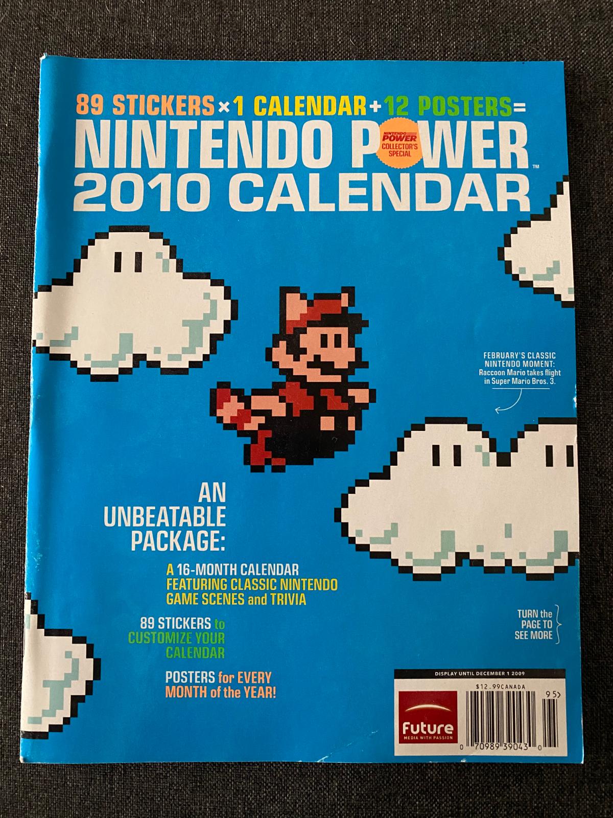 Nintendo Power 2010 Calendar - Nintendo Power