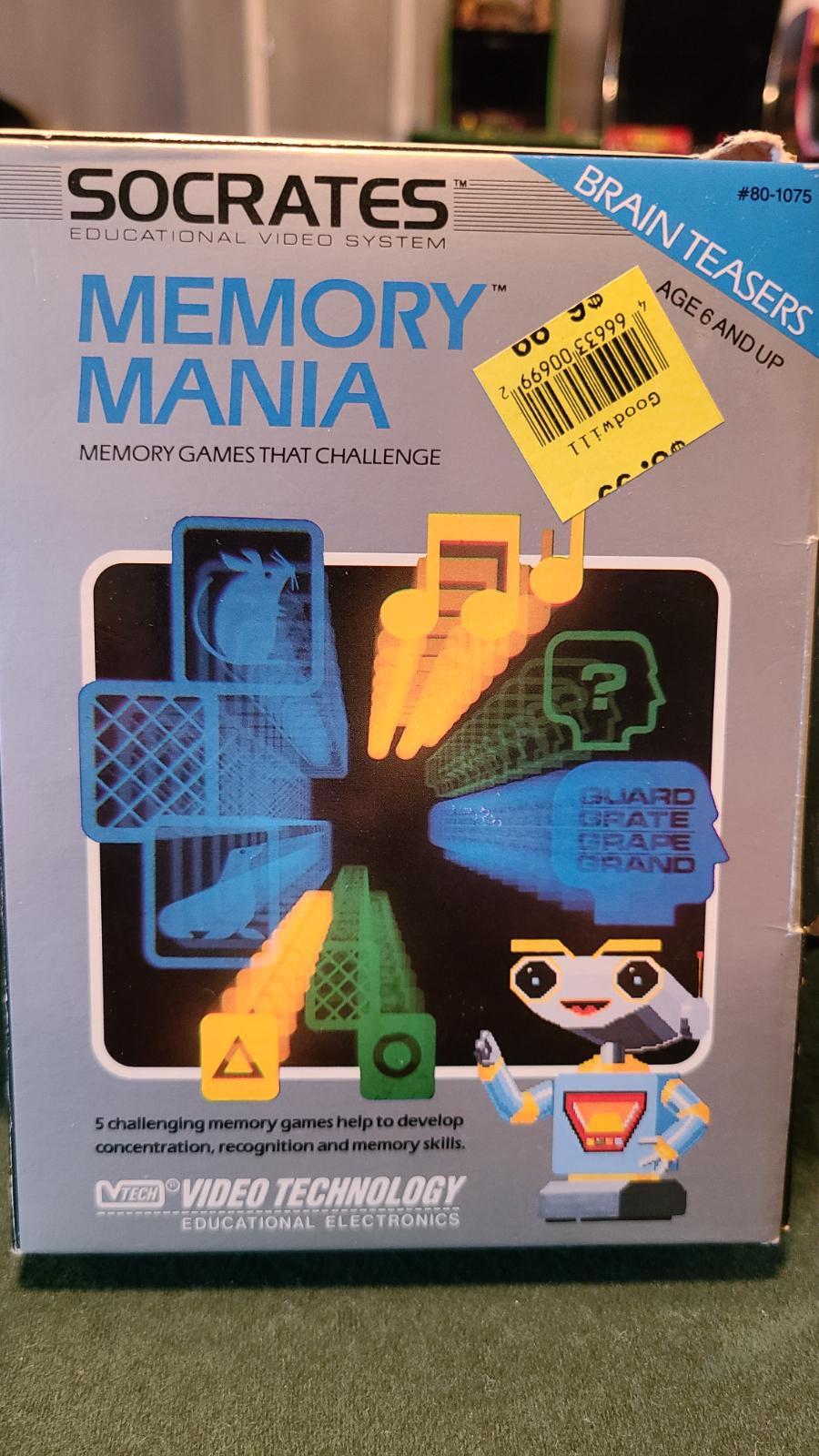 Memory Mania - VTech Socrates