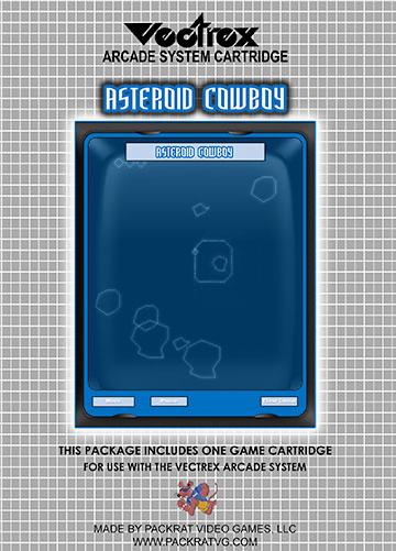 Asteroid Cowboy - Vectrex