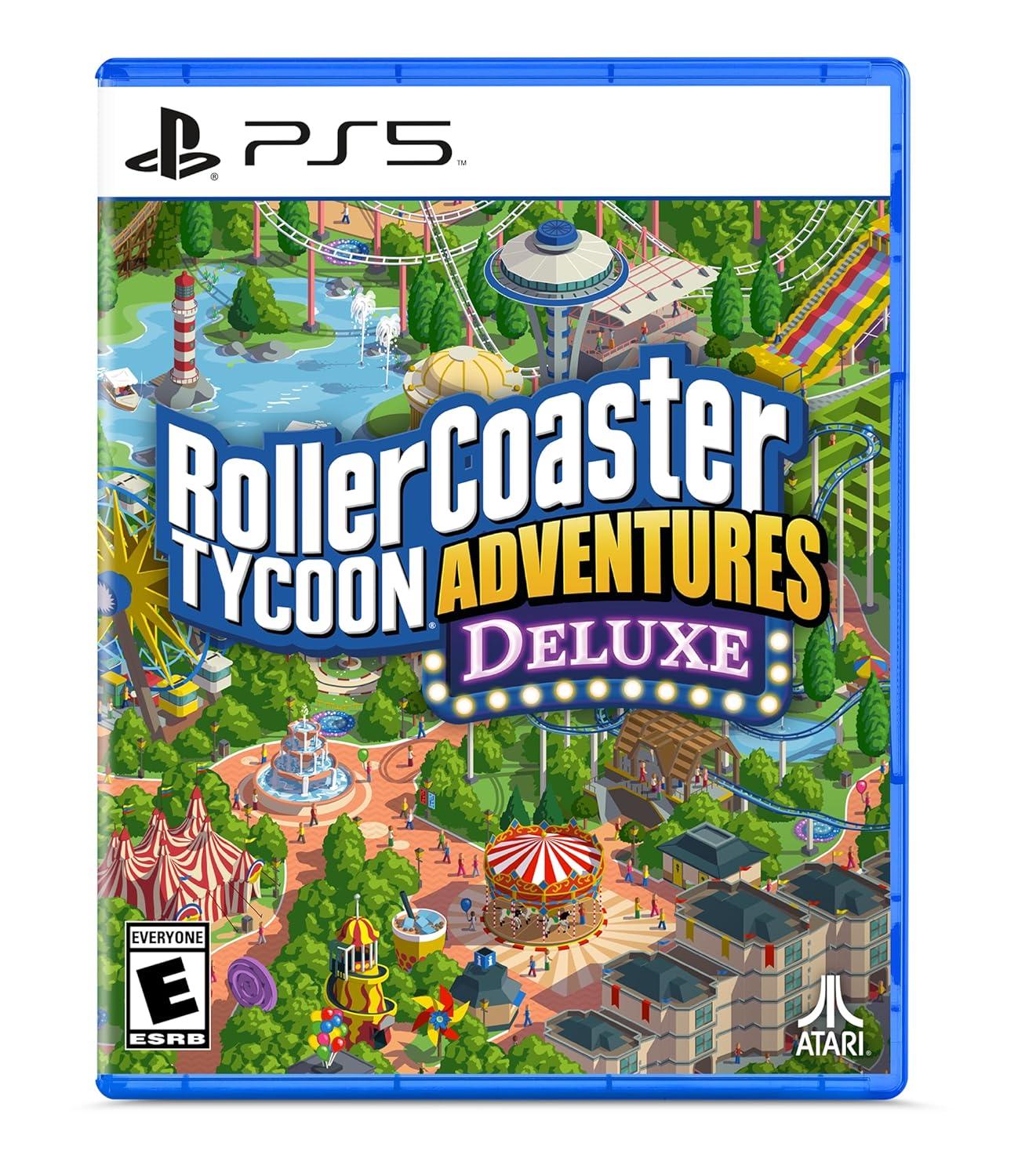 Roller Coaster Tycoon Adventures Deluxe - PlayStation 5