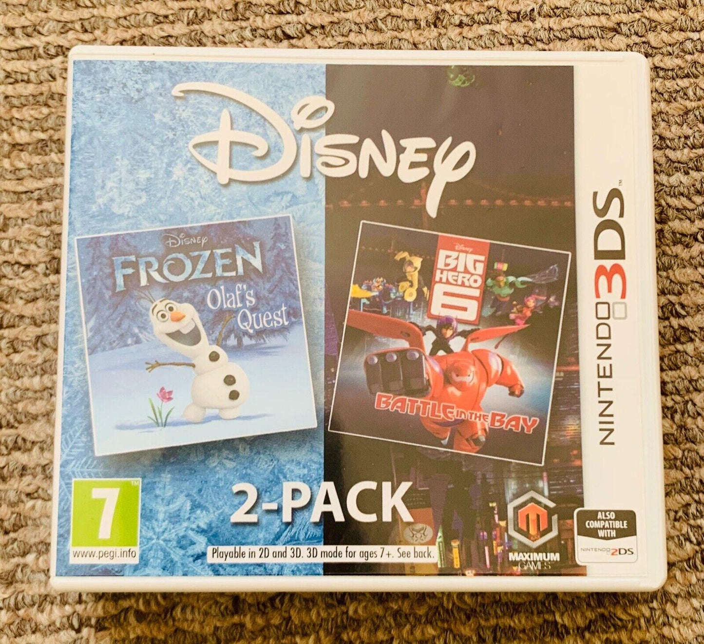 Disney Frozen + Big Hero 6 2-Pack - Nintendo 3DS