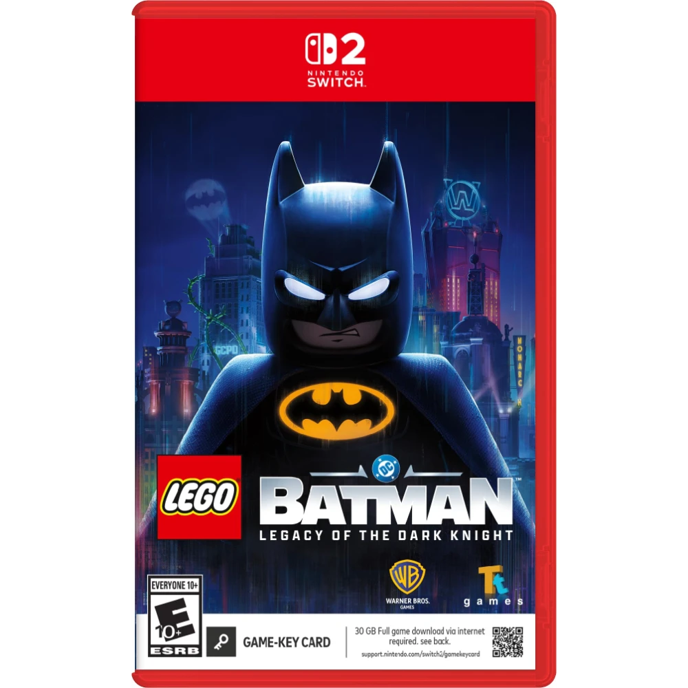 LEGO Batman: Legacy of the Dark Knight (New) (Game Key Card) - Switch 2