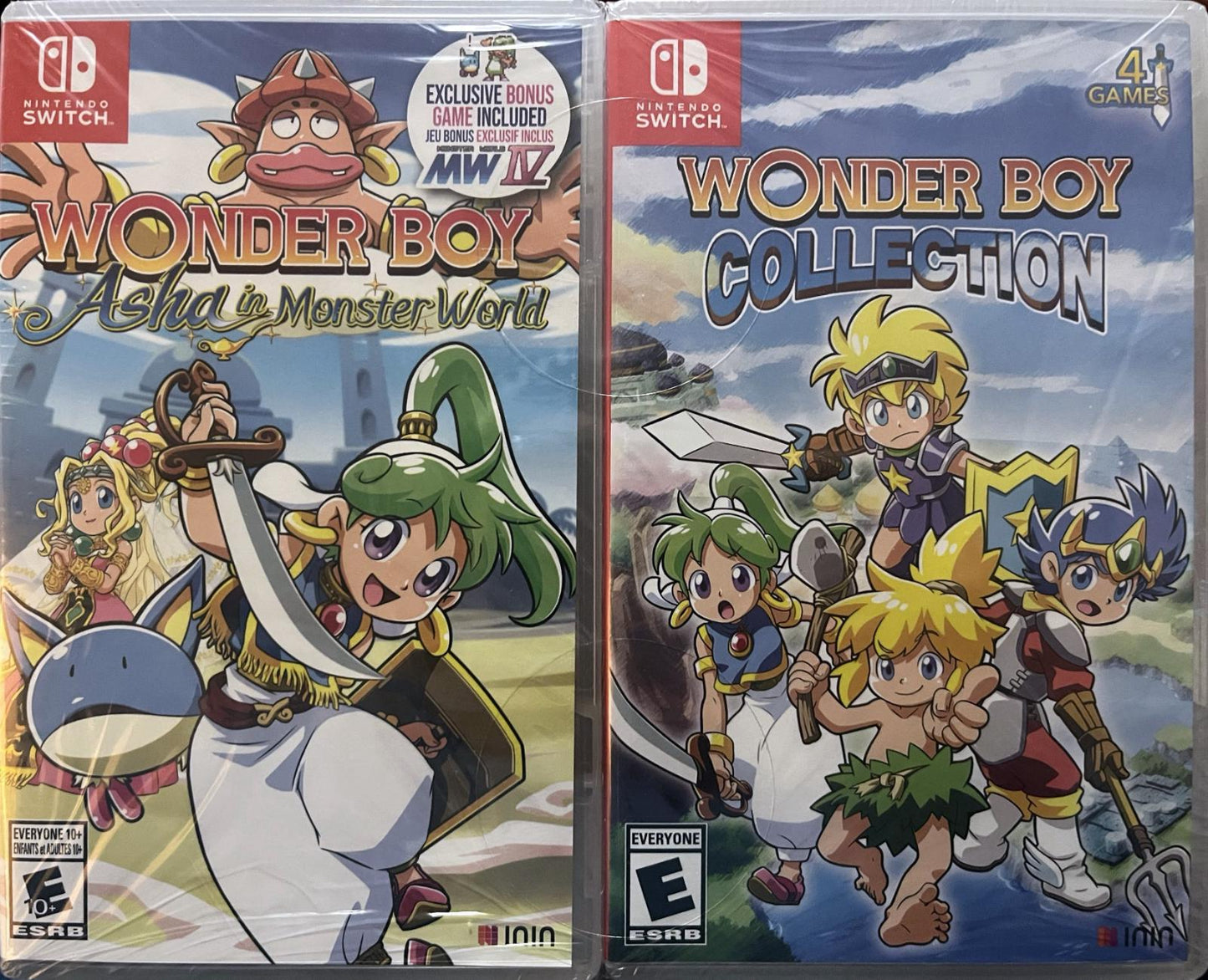 Wonder Boy - Asha In Monster World & Wonder Boy Collection - Nintendo Switch