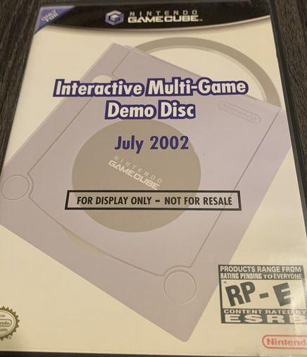 Interactive Multi-Game Demo Disc July 2002 - GameCube