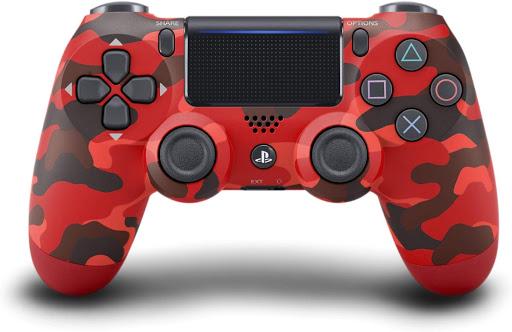 Playstation 4 Dualshock 4 Red Camo Controller - PlayStation 4