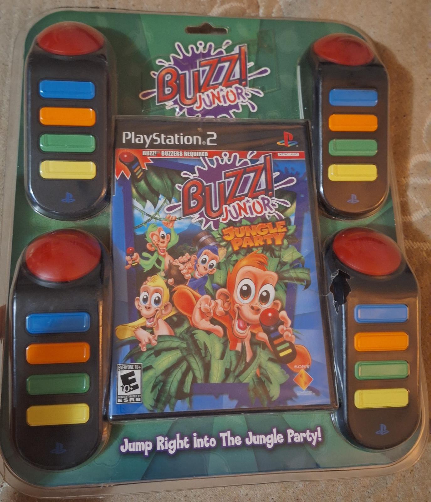 Buzz Junior: Jungle Party Bundle - Playstation 2
