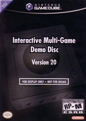 Interactive Multi-Game Demo Disc Version 20 - GameCube