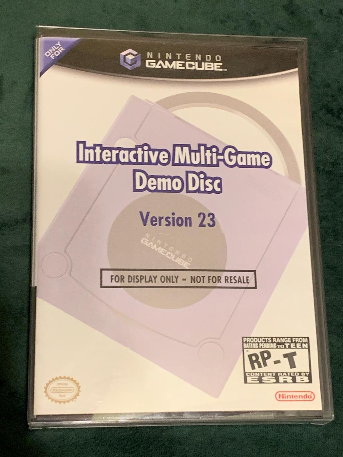 Interactive Multi-Game Demo Disc Version 23 - GameCube