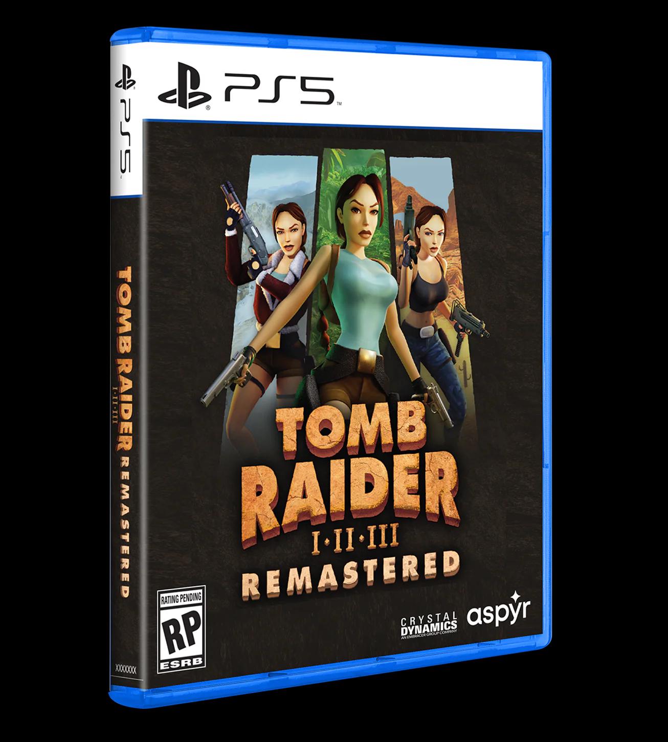 Tomb Raider I-III Remastered - PlayStation 5