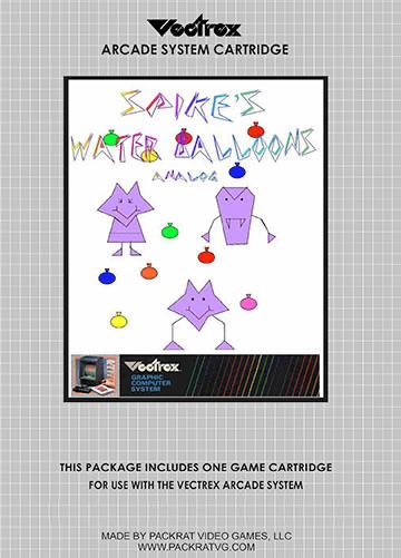 Spike's Water Balloons Analog - Vectrex