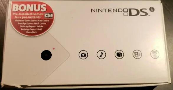 DSi Lite Club House Games Express & Brain Age Express Preloaded Edition - Console