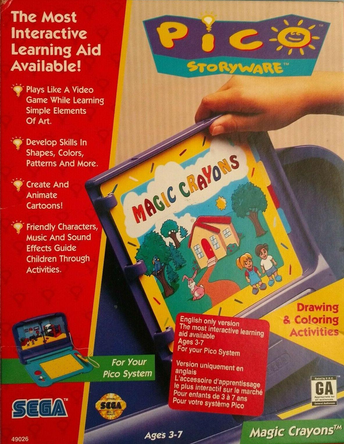 Magic Crayons - Sega Pico
