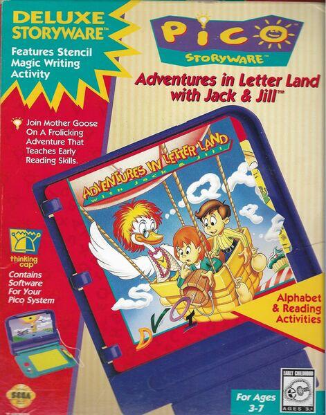 Adventures in Letter Land with Jack & Jill - Sega Pico