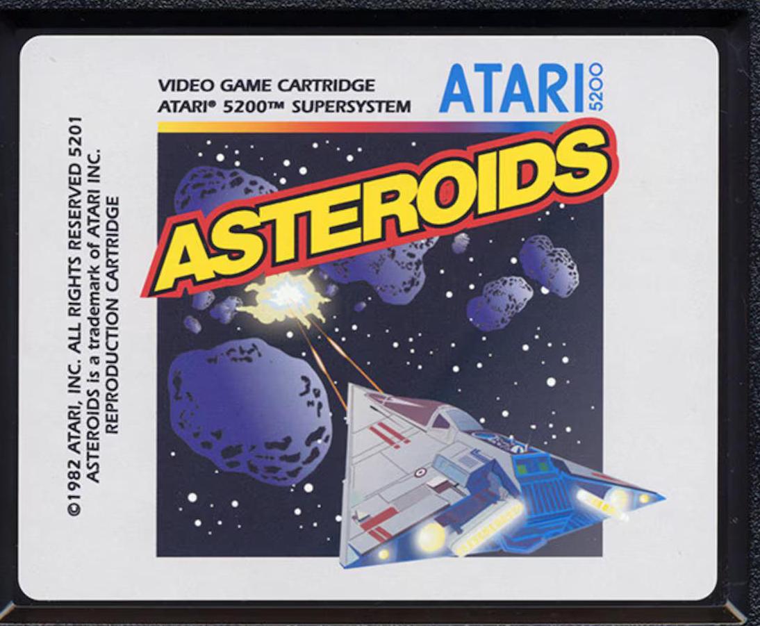 Asteroids - Atari 5200