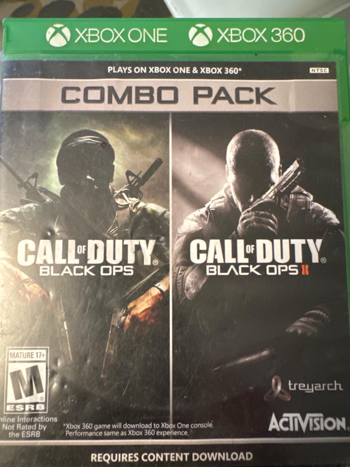 Call of Duty Black Ops I and II Combo Pack - Xbox One