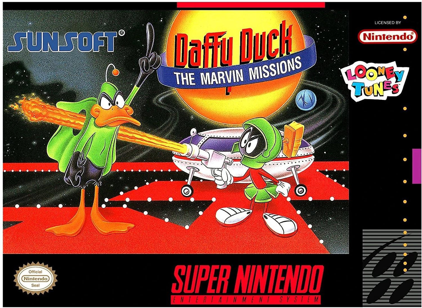 Daffy Duck Marvin Missions - SNES