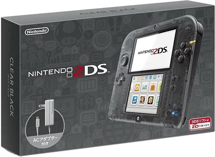 Nintendo 2DS Clear Black - Nintendo 3DS