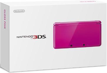 Nintendo 3DS Gloss Pink - Nintendo 3DS