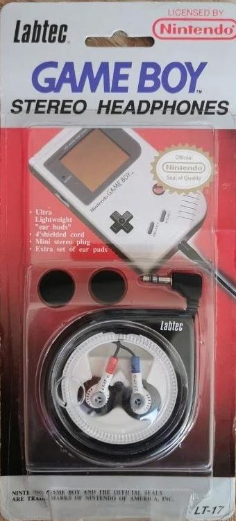 Labtec Game Boy Stereo Headphones LT-17 - Game Boy