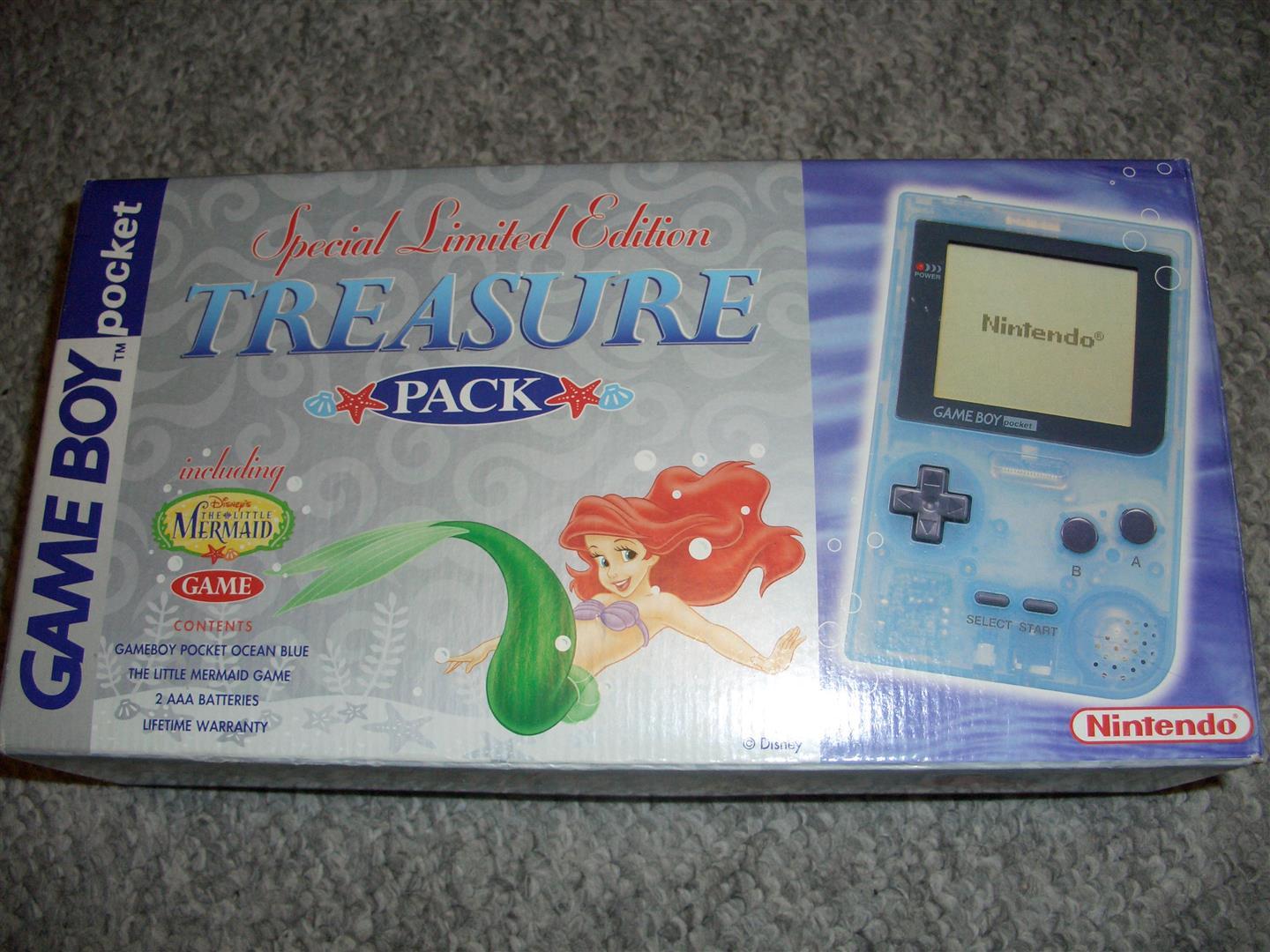 Game Boy Pocket Special Limited Edition Treasure Pack - Game Boy