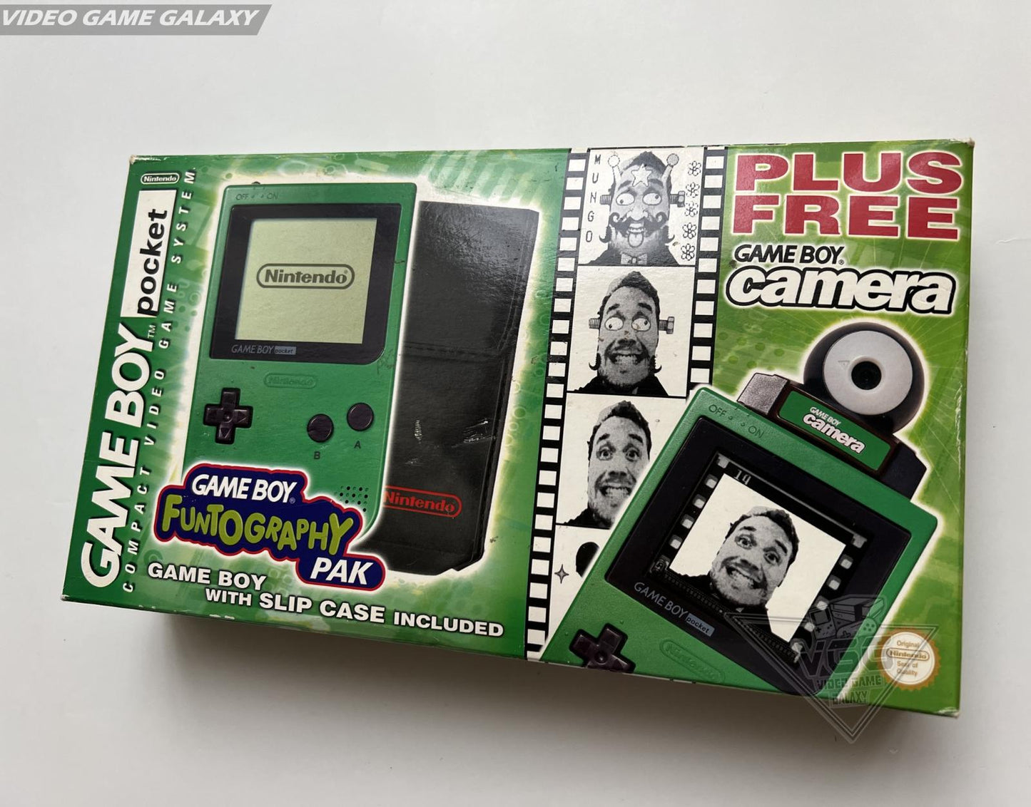 Game Boy Pocket Green Funtography Pak - Game Boy
