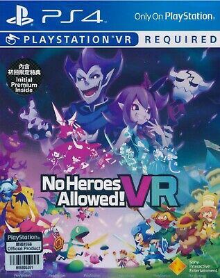 No Heroes Allowed! VR - PlayStation 4