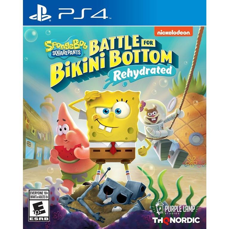SpongeBob SquarePants Battle for Bikini Bottom Rehydrated - PlayStation 4