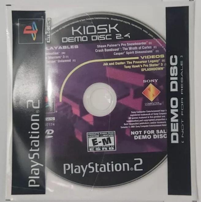 Kiosk Demo Disc 2.4 - PlayStation 2