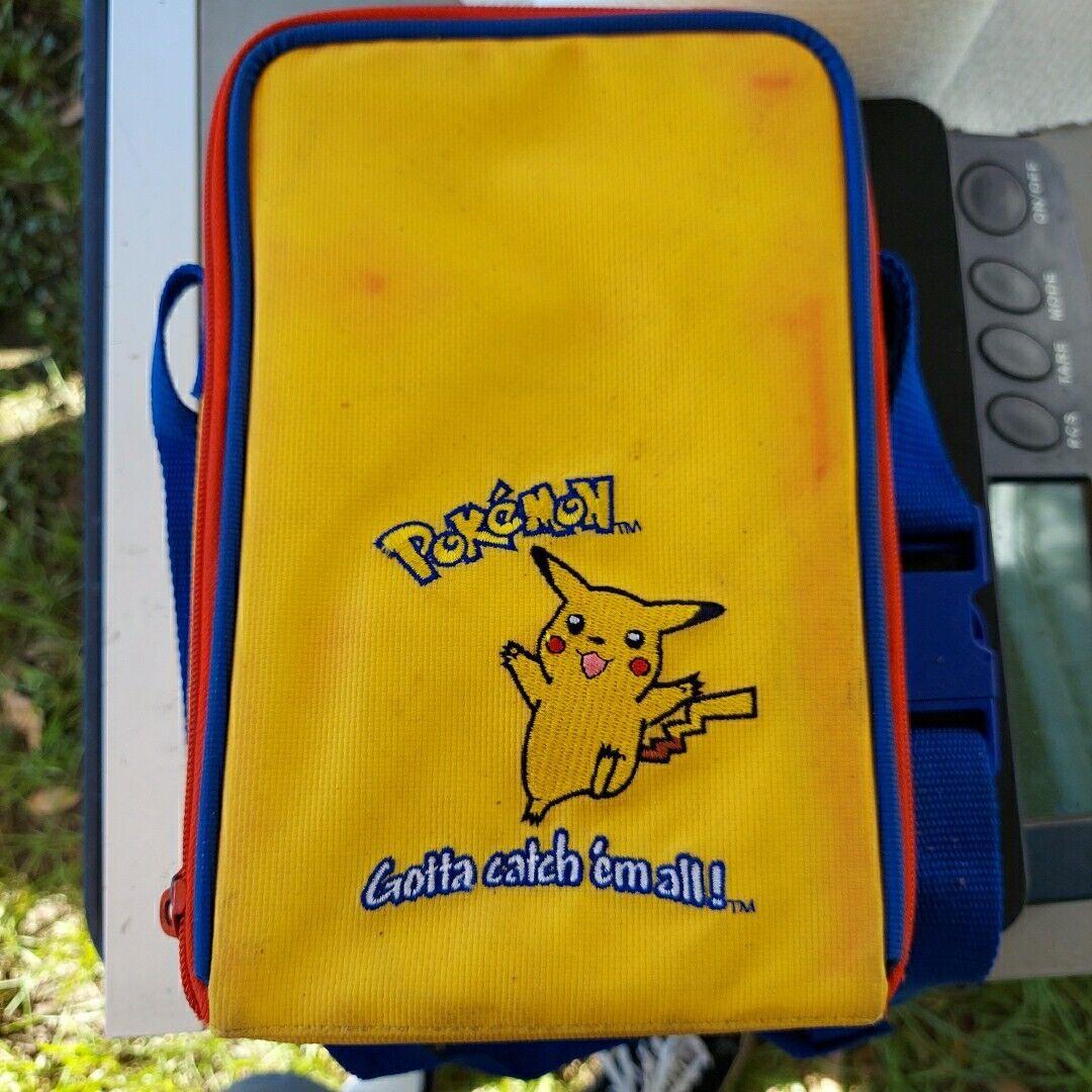Pikachu Yellow Carrying Case Bag - Game Boy