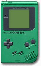 Green Gameboy Play it Loud - Game Boy