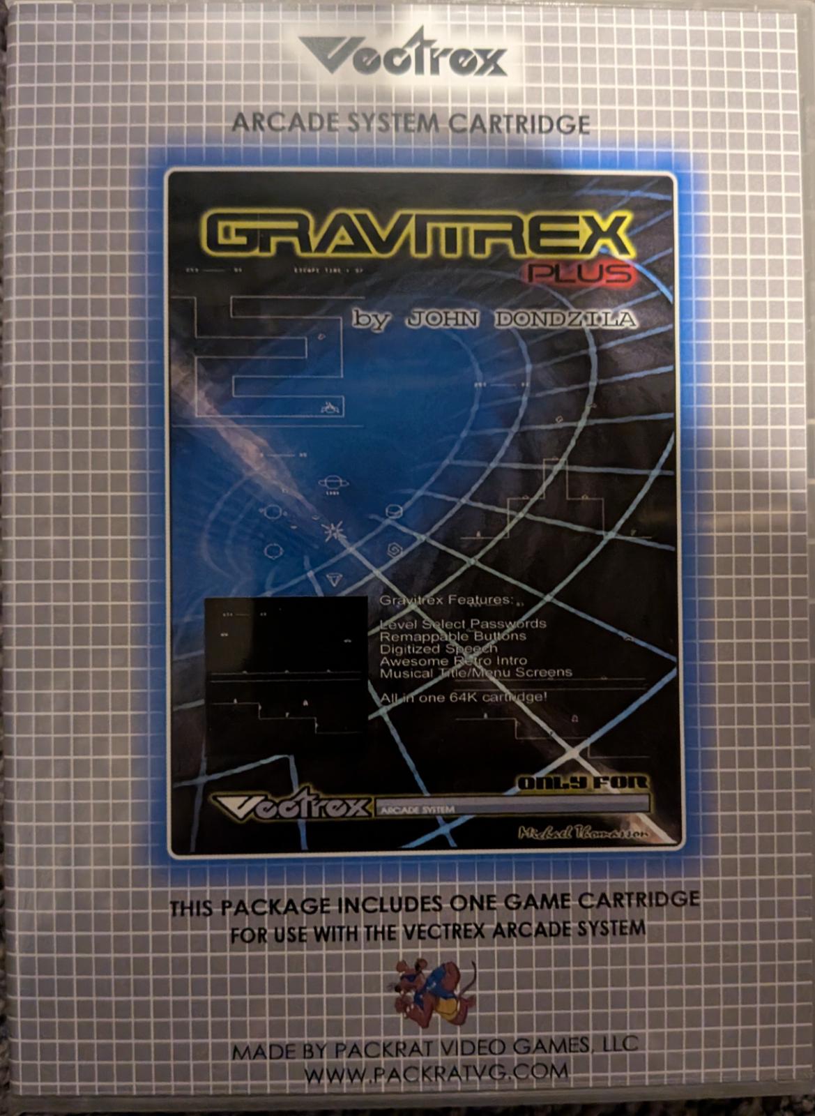 Gravitrex Plus - Vectrex
