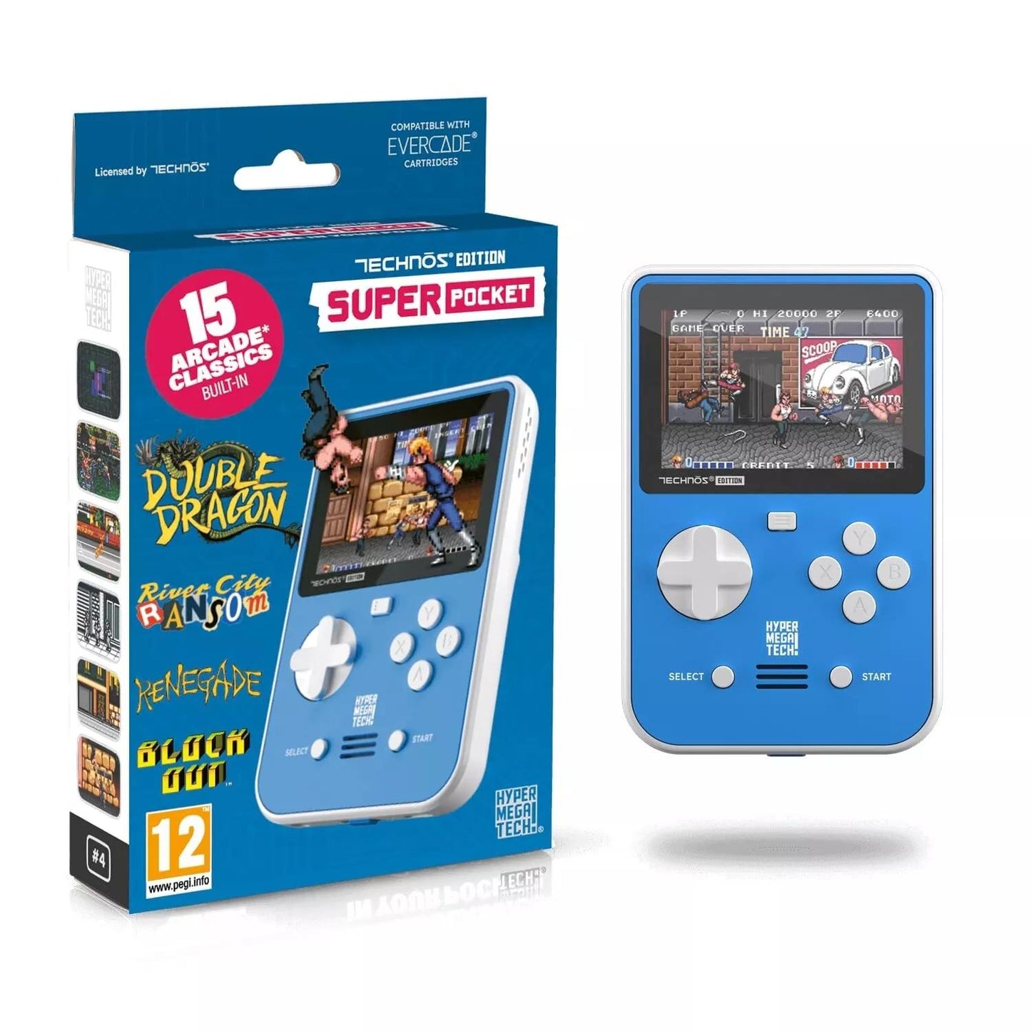 Evercade Technos Edition Super Pocket - Evercade