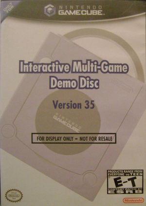 Interactive Multi-Game Demo Disc Version 35 - GameCube