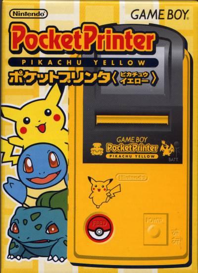 Pikachu Yellow Pocket Printer - Game Boy
