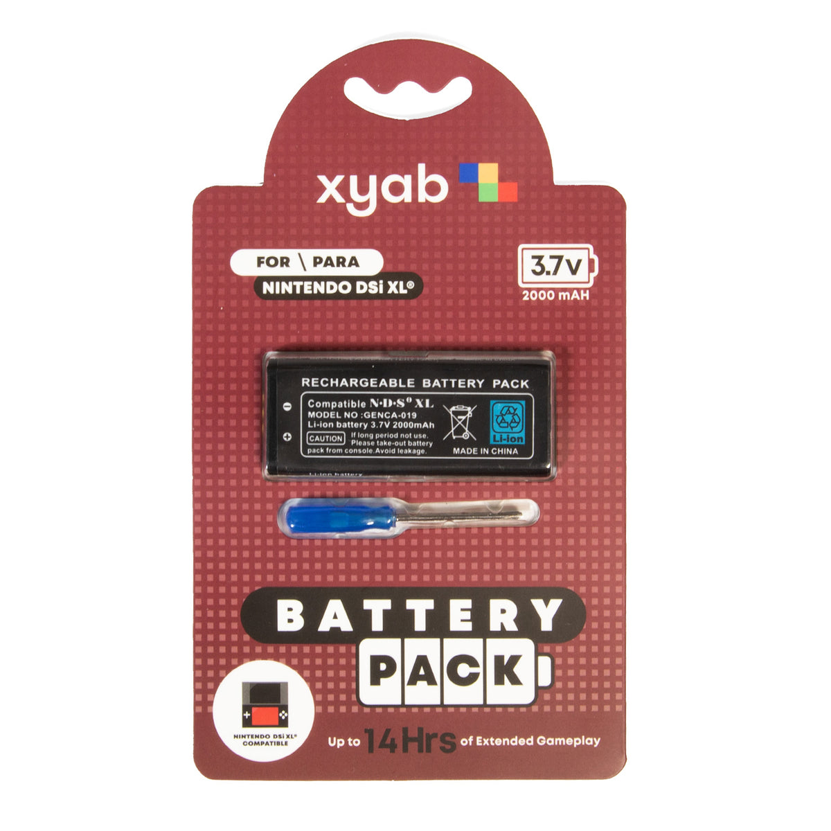 Rechargeable Battery Pack For Nintendo DSi XL (New) - Nintendo Accessories