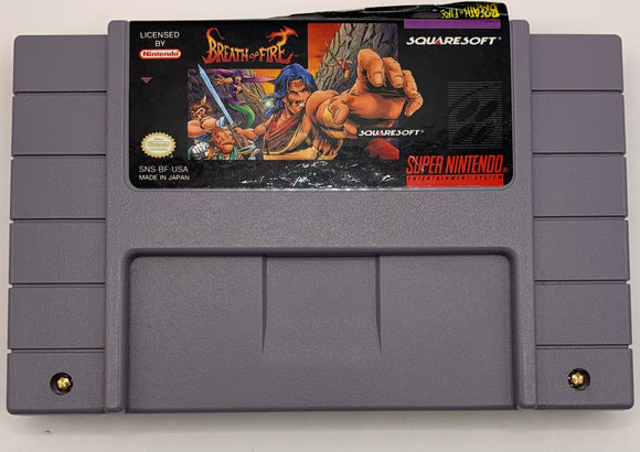 Breath Of Fire [Label Damage] *Cartridge Only*