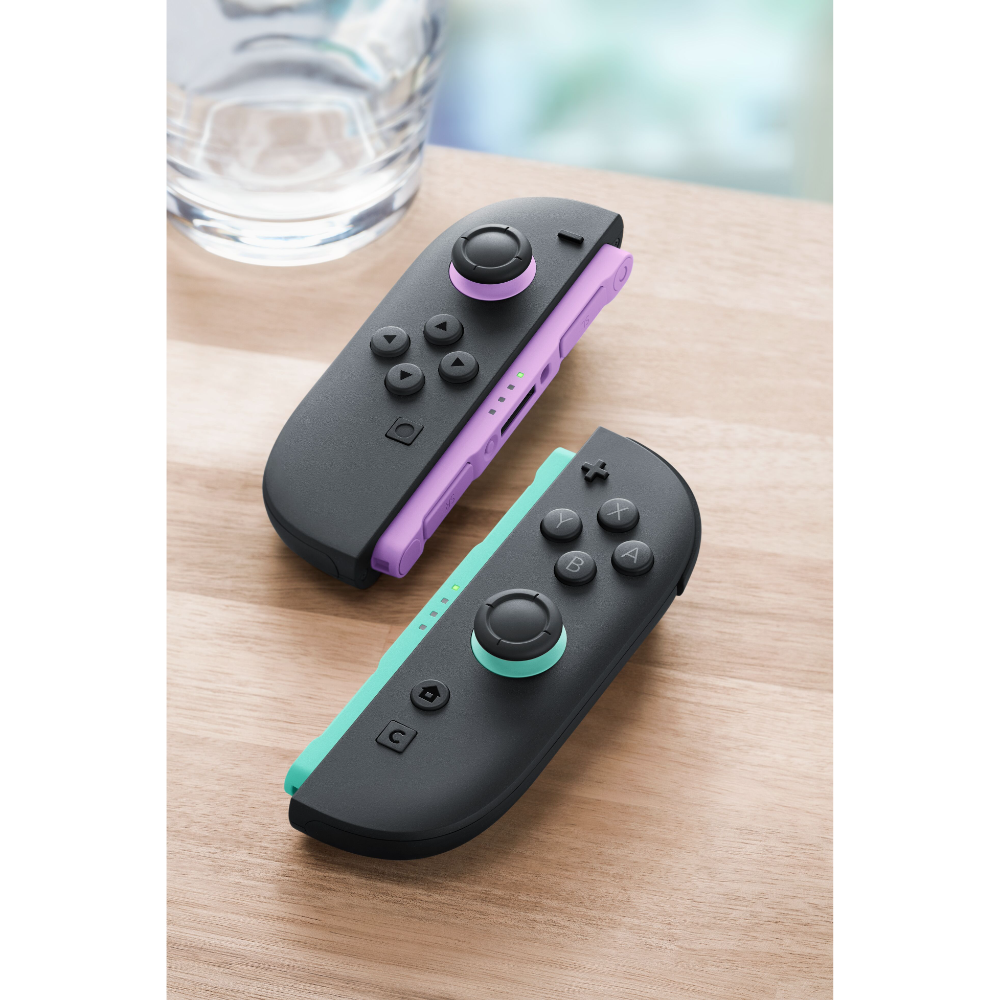 Switch 2 Joy-Con 2 (L)/(R): Light Purple / Light Green (New) - Nintendo Accessories