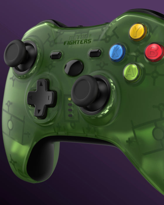 Retro Fighters: Hunter 360 Controller for Xbox 360 (NEW) - Microsoft Accessories