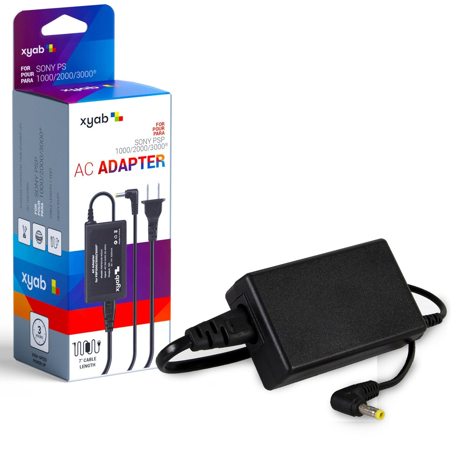 AC Adapter for Sony PlayStation Portable (PSP 1000/2000/3000) (NEW) - PlayStation Accessories