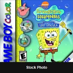 SpongeBob SquarePants Legend of the Lost Spatula - Game Boy Color