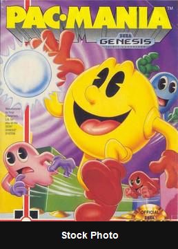 Pac-Mania - Sega Genesis