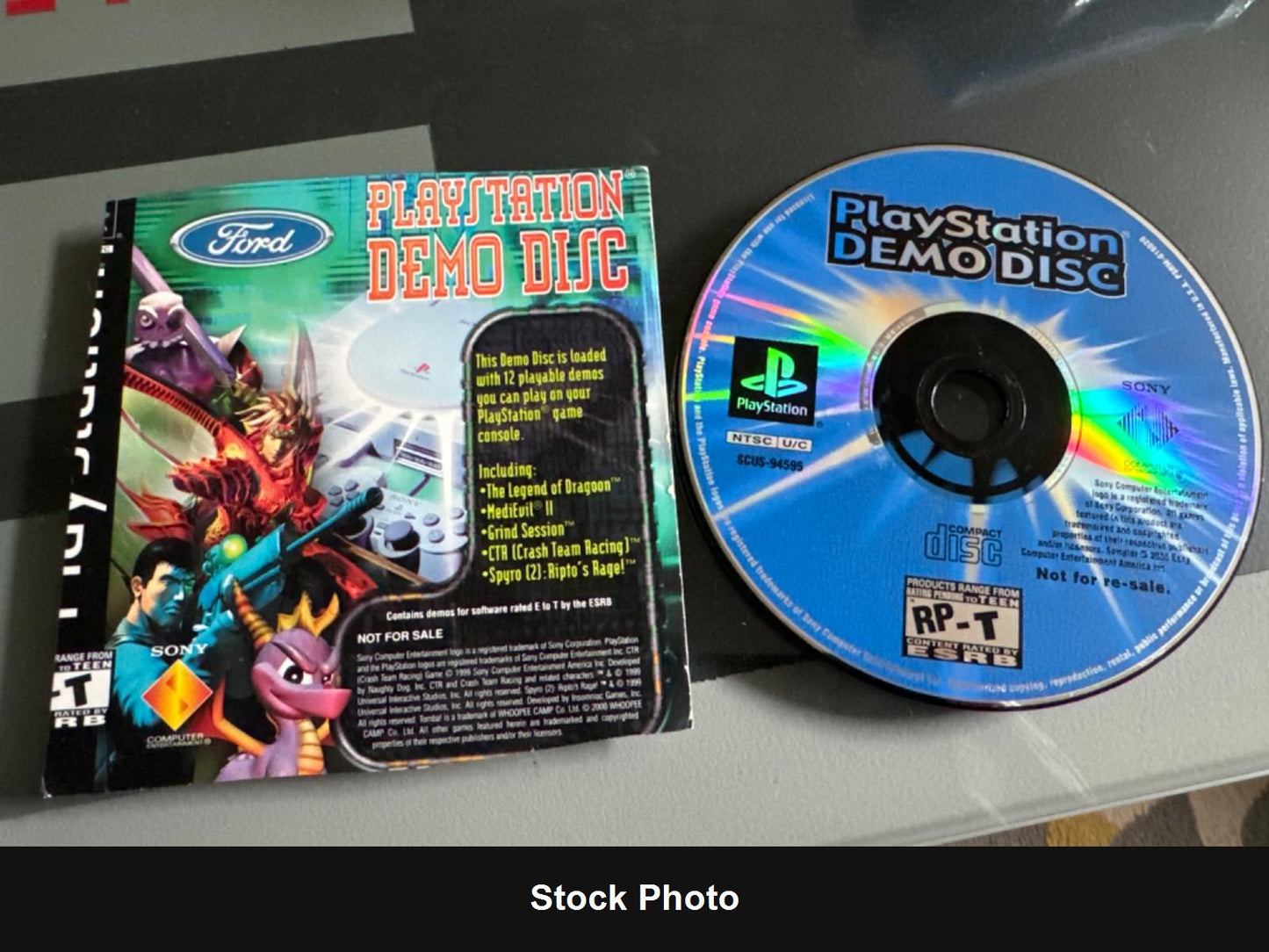 Ford Windstar Playstation Demo Disc - Playstation