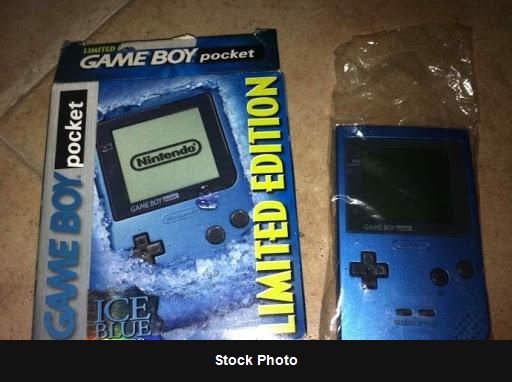 Ice Blue Game Boy Pocket - Console
