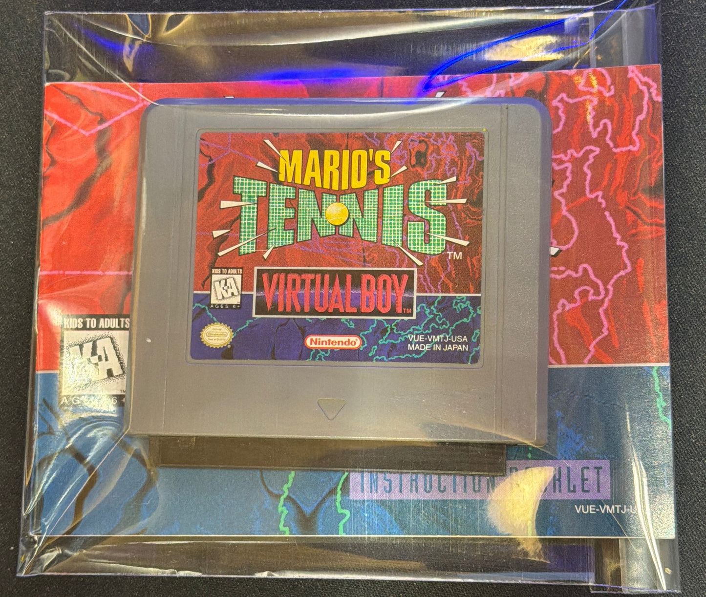 Mario's Tennis - Virtual Boy