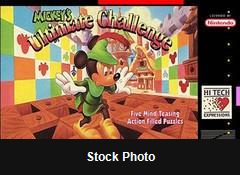 Mickey's Ultimate Challenge - Super Nintendo