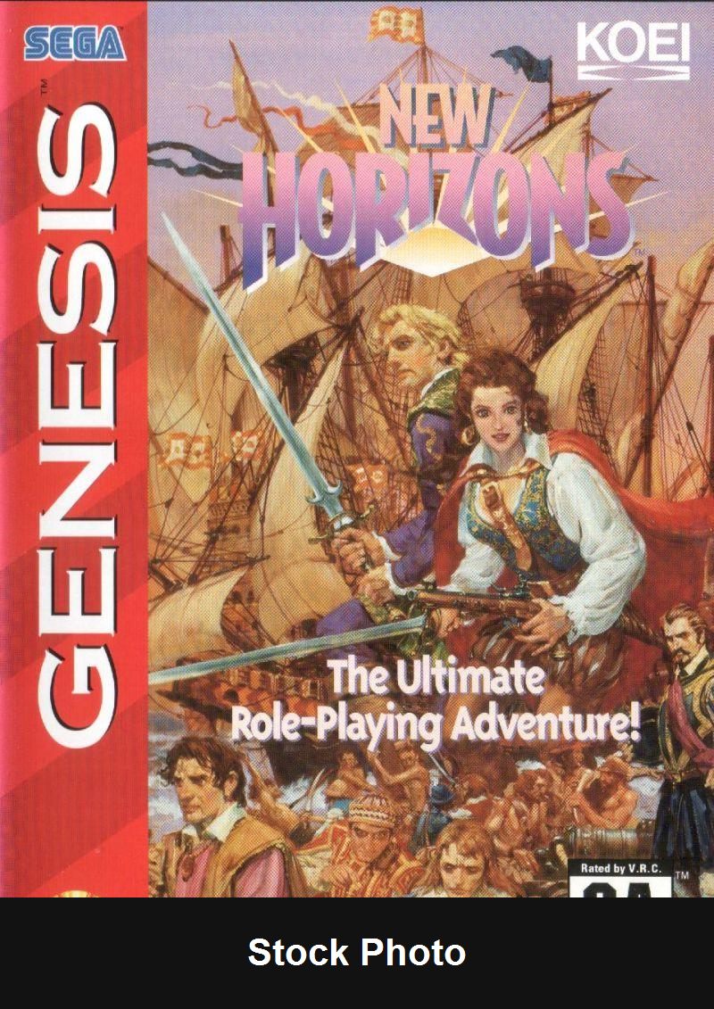 Uncharted Waters New Horizons - Sega Genesis