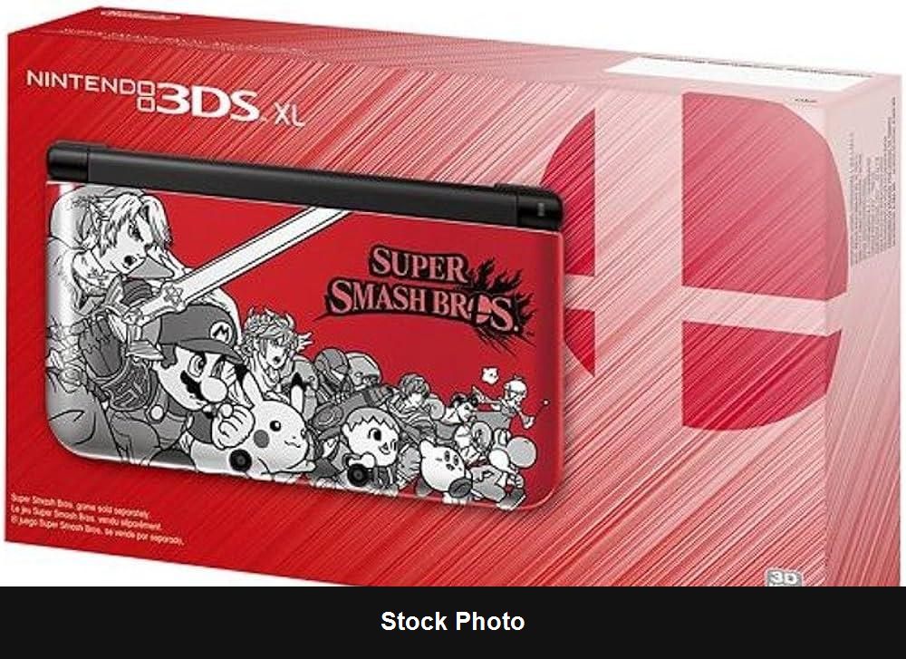 Nintendo 3DS XL Super Smash Bros. Red Edition - Console
