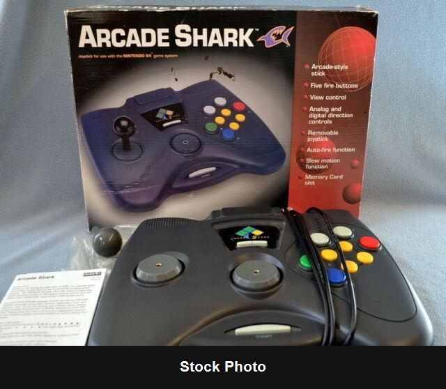 Arcade Shark (Nintendo 64) - Nintendo Accessories
