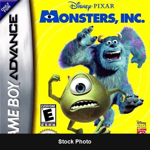 Monsters Inc - Game Boy Advance