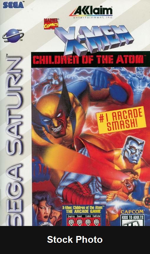 X-Men Children of the Atom - Sega Saturn